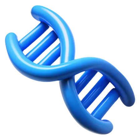 DNA Strand  3D Icon