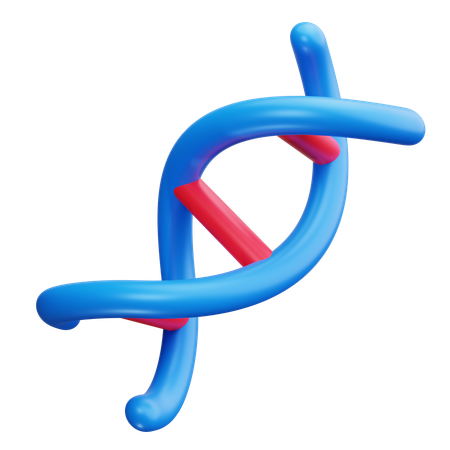 DNA-Strang  3D Icon