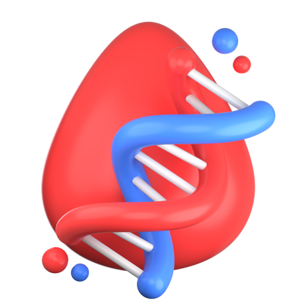 DNA-Symbol  3D Icon