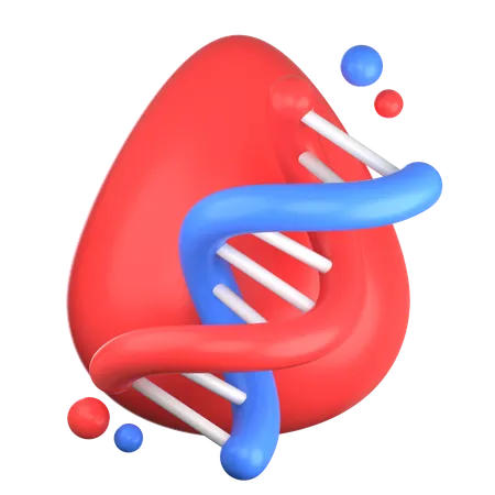 DNA-Symbol  3D Icon