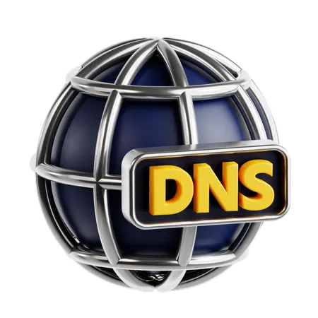 DNS Server  3D Icon