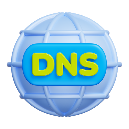 DNS Server  3D Icon