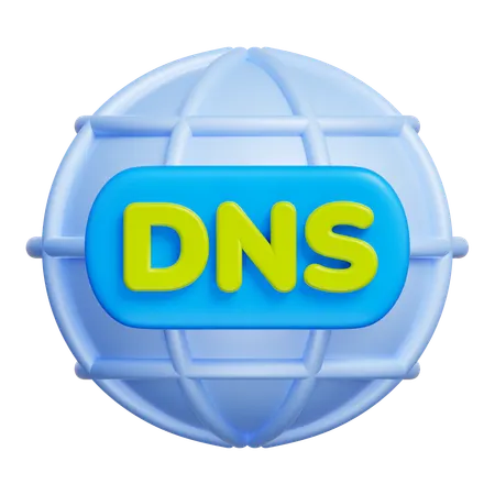 DNS Server  3D Icon