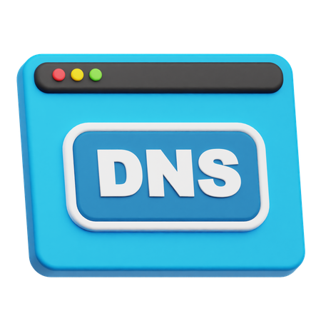 DNS-Website  3D Icon