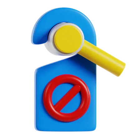 Do Not Distrub  3D Icon