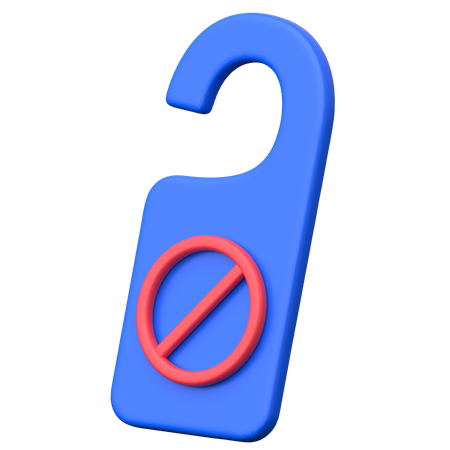 Do not disturb  3D Icon