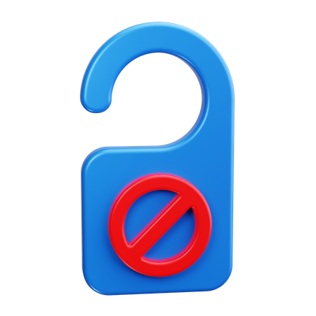 Do Not Disturb  3D Icon