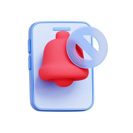Do Not Disturb Phone  3D Icon
