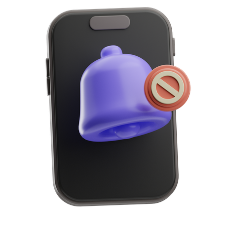 Do Not Disturb Phone  3D Icon