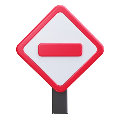 Do Not Enter  3D Icon