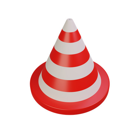 Do Not Enter Cone  3D Icon