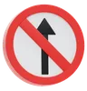 Do Not Go Straight Sign