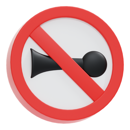 Do Not Hone The Horn  3D Icon