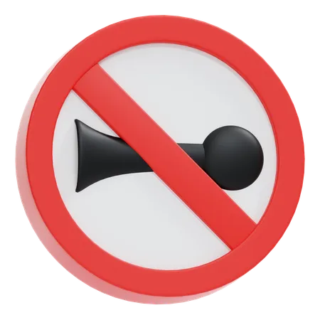 Do Not Hone The Horn  3D Icon