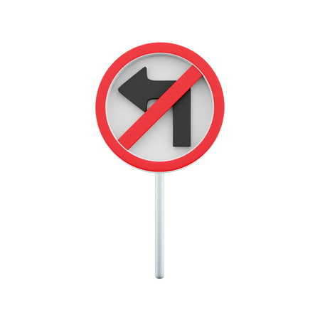 Do Not Rotate Left  3D Icon