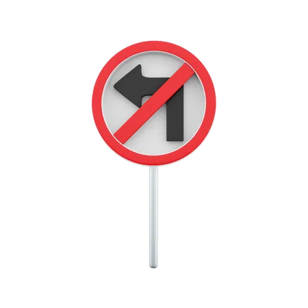 Do Not Rotate Left  3D Icon