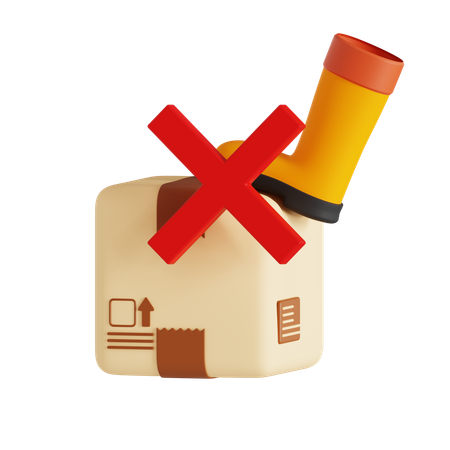 Do not step  3D Icon