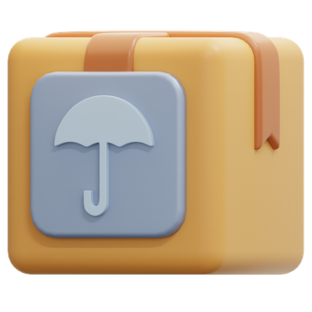Do Not Wet Package  3D Icon