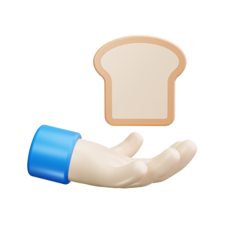 Doação de alimentos  3D Icon