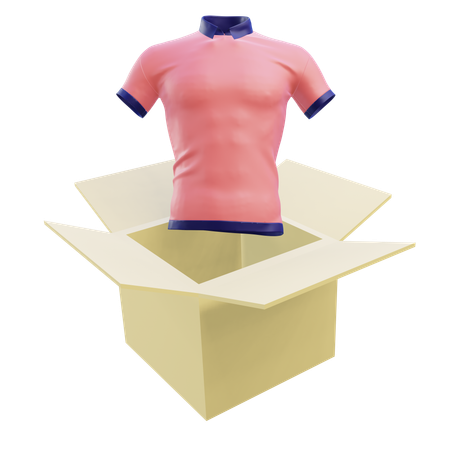 Doação de roupas  3D Icon