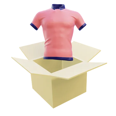 Doação de roupas  3D Icon