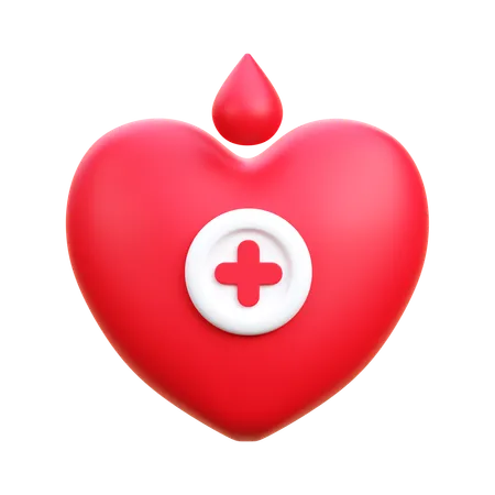 Doação de sangue  3D Icon