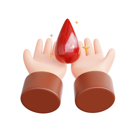 Doação de sangue  3D Icon