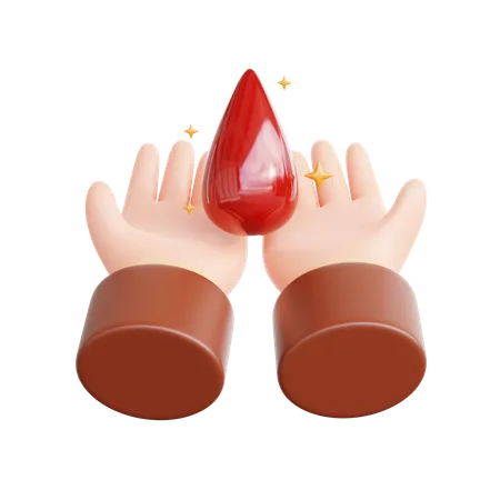 Doação de sangue  3D Icon