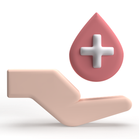 Doação de sangue  3D Icon