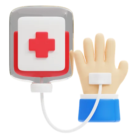 Doação de sangue  3D Icon