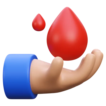 Doação de sangue  3D Icon