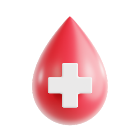 Doação de sangue  3D Icon