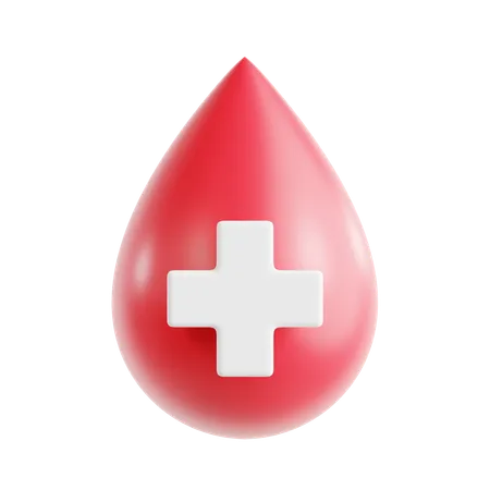 Doação de sangue  3D Icon