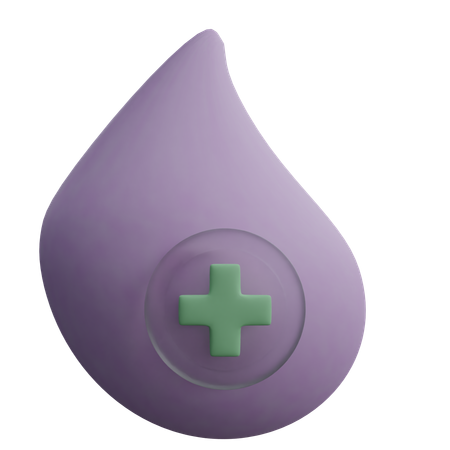 Doação de sangue  3D Icon