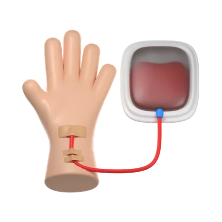 Doação de sangue  3D Icon