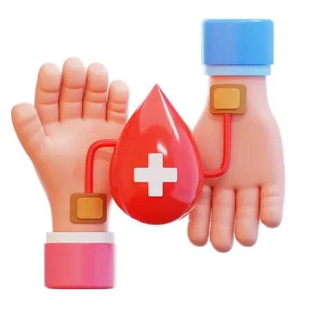 Doação de sangue  3D Icon