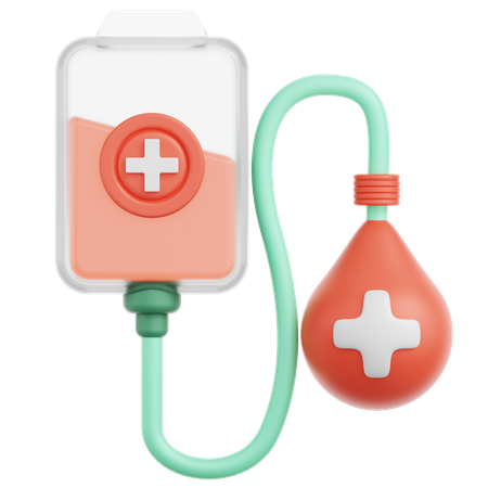 Doação de sangue  3D Icon