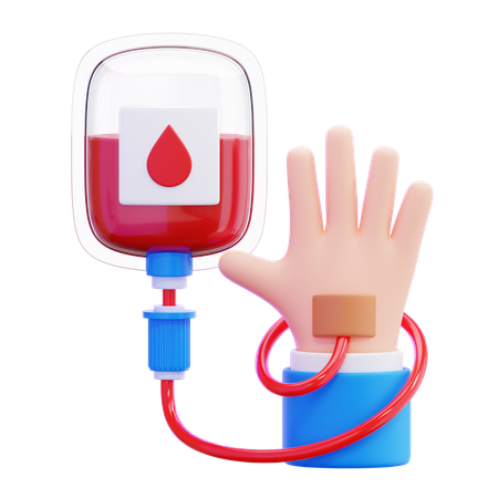 Doação de sangue  3D Icon