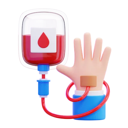 Doação de sangue  3D Icon