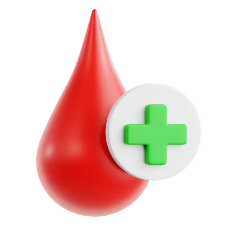 Doação de sangue  3D Icon