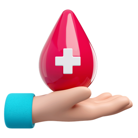 DOE sangue  3D Icon