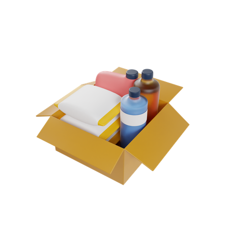 Doar sanitário  3D Icon