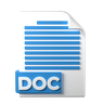 3d doc file logo