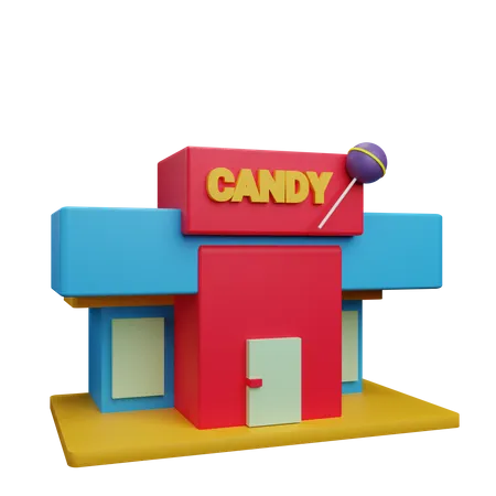 Loja de doces  3D Icon