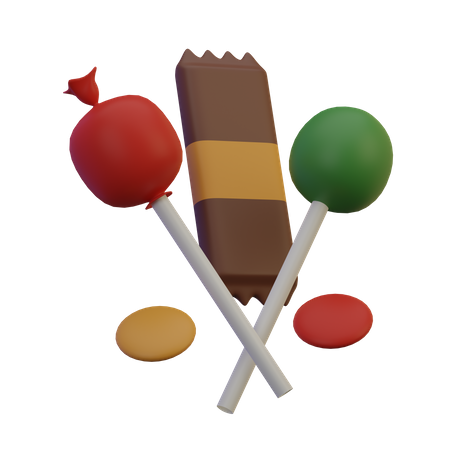 Doces  3D Icon