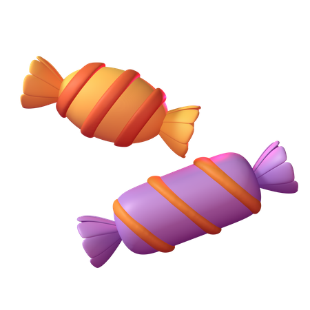 Doces do dia das bruxas  3D Icon