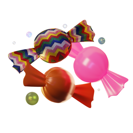 Doces do dia das bruxas  3D Icon