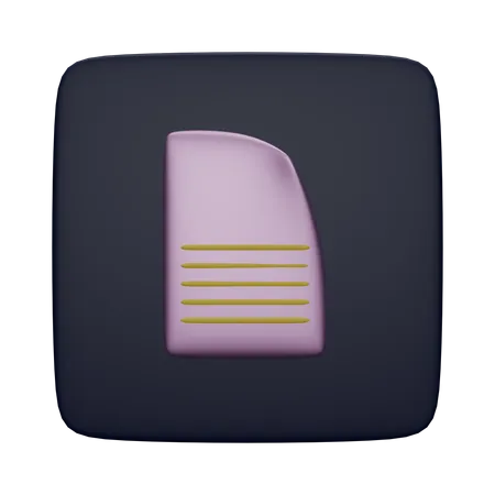 Dock  3D Icon