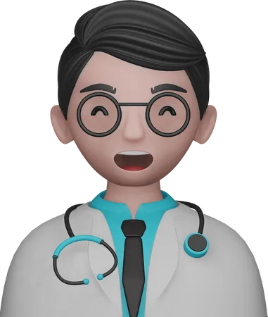 Docter Avatar  3D Icon