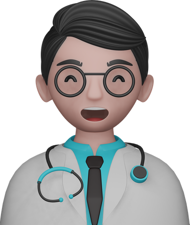 Docter Avatar  3D Icon